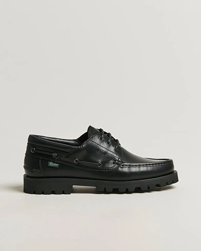 Paraboot Briac Moc Toe Derby Black – Negro