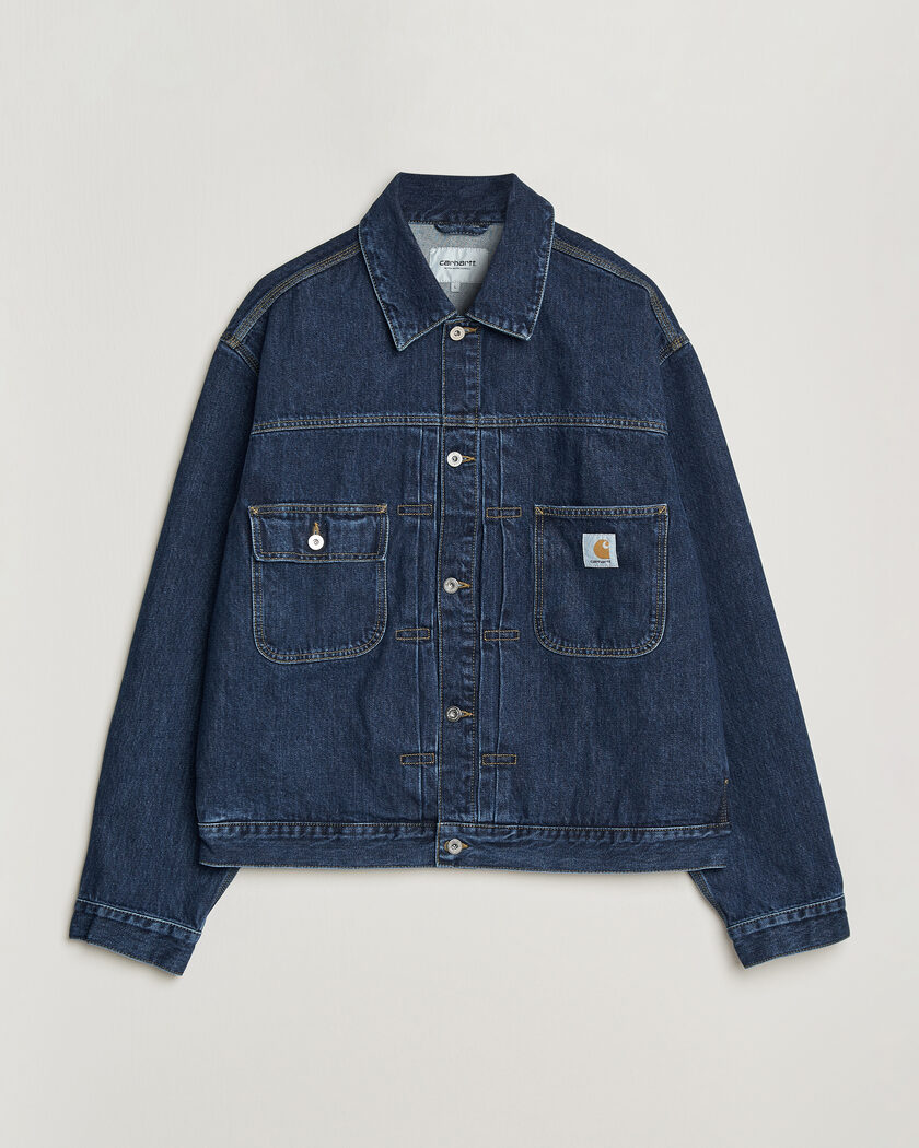 Carhartt WIP Belmar Denim Jacket Blue Stone Wash – Azul