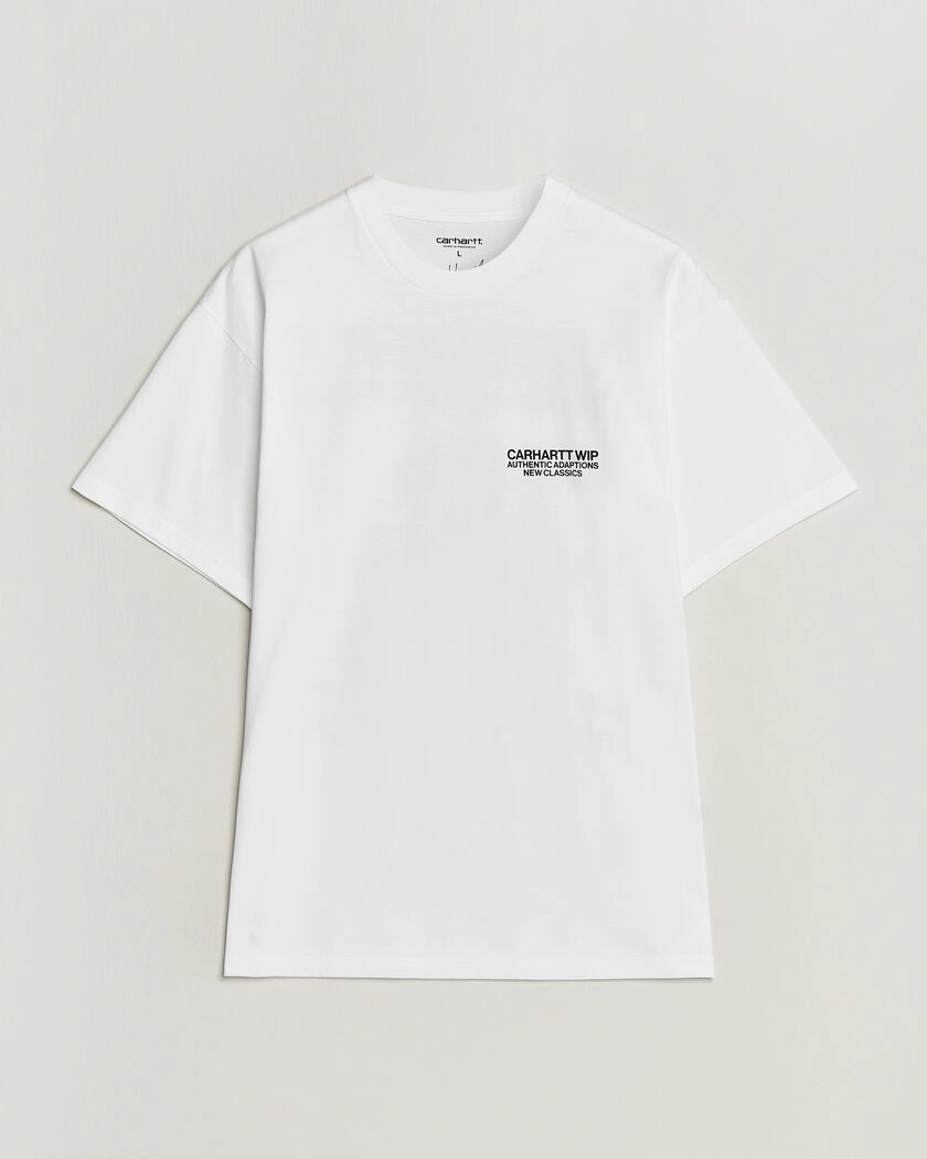 Carhartt WIP Sean Hamilton 03 T-Shirt White – Blanco