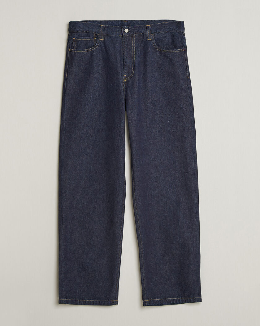 Carhartt WIP Landon Pant Robertson Denim Blue Rinsed – Azul