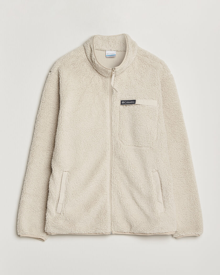 Columbia Rugged Ridge High Pile Full Zip Dark Stone – Beige