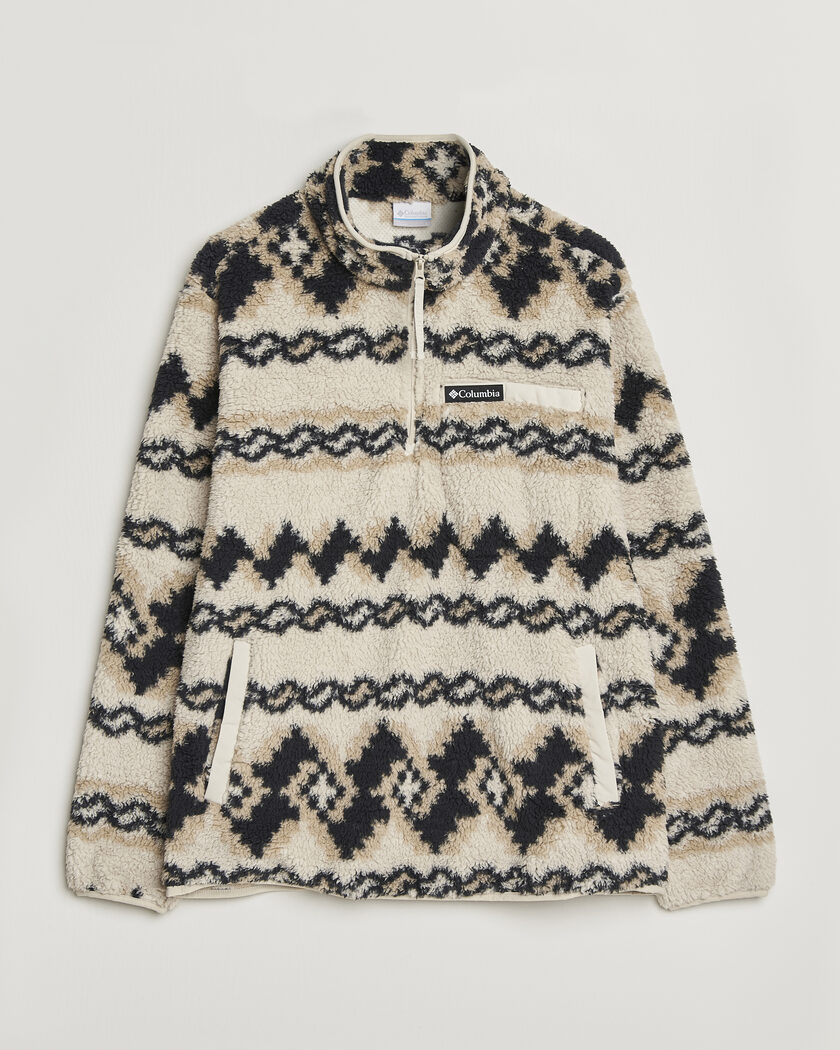 Columbia Rugged Ridge High Pile Half Zip Dark Stone Knitknot – Beige