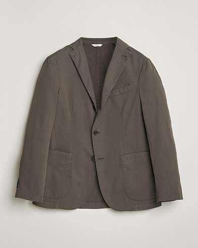 Boglioli K Jacket Supima Cotton Blazer Dark Brown – Marrón