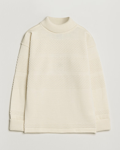 S.N.S. Herning Fisherman Sweater Natural White – Blanco