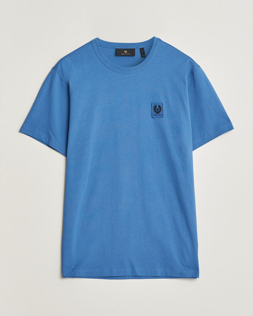Belstaff Signature Crew Neck T-Shirt Marine Blue – Azul
