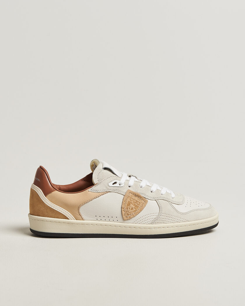 Philippe Model Pgal Low Leather Sneaker Light Brown – Marrón