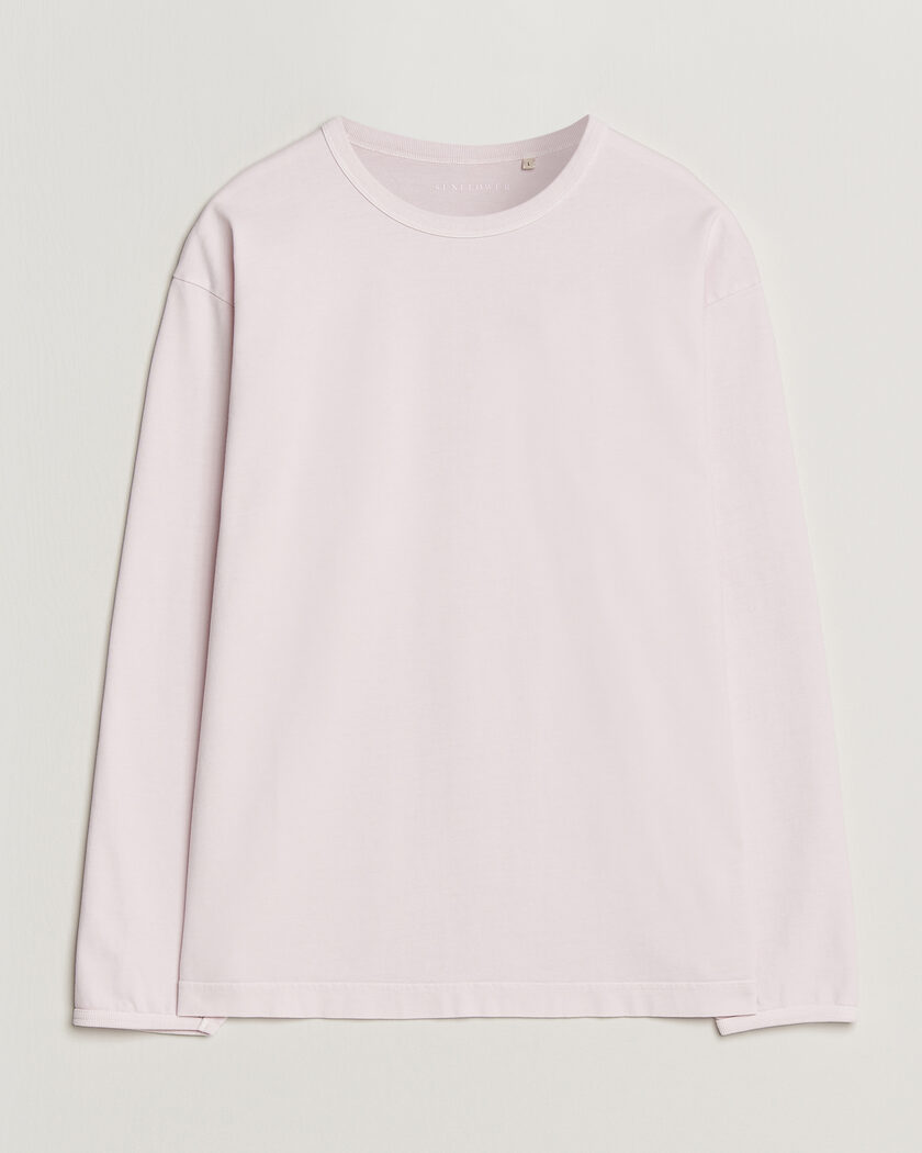 Sunflower Heavy Jersey Long Sleeve T-Shirt Pink – Rosa