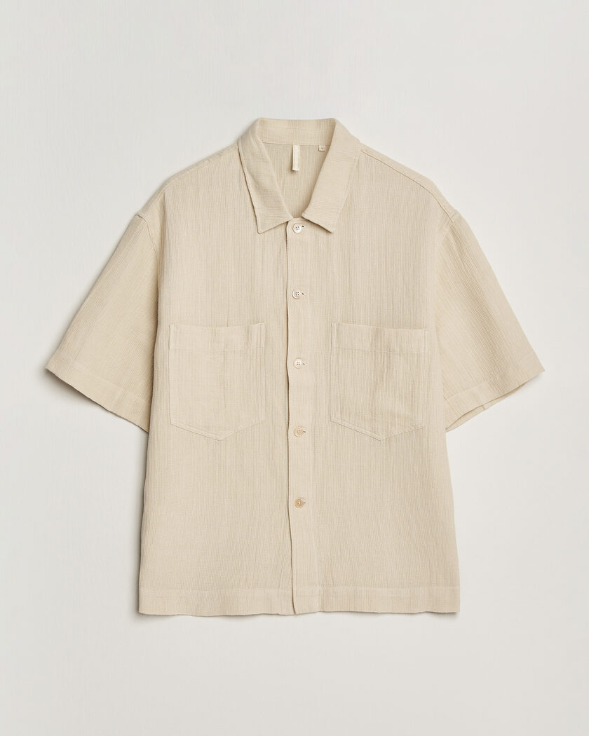 Sunflower Adam Short Sleeve Shirt Off White – Beige