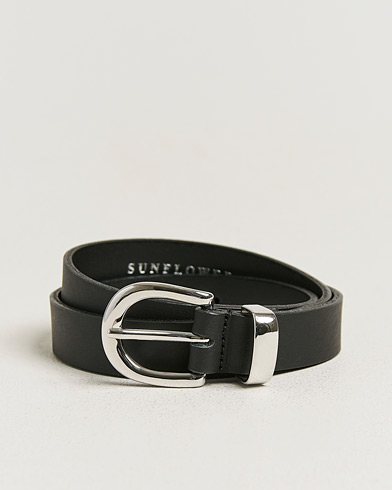Sunflower Simple Belt Black – Negro