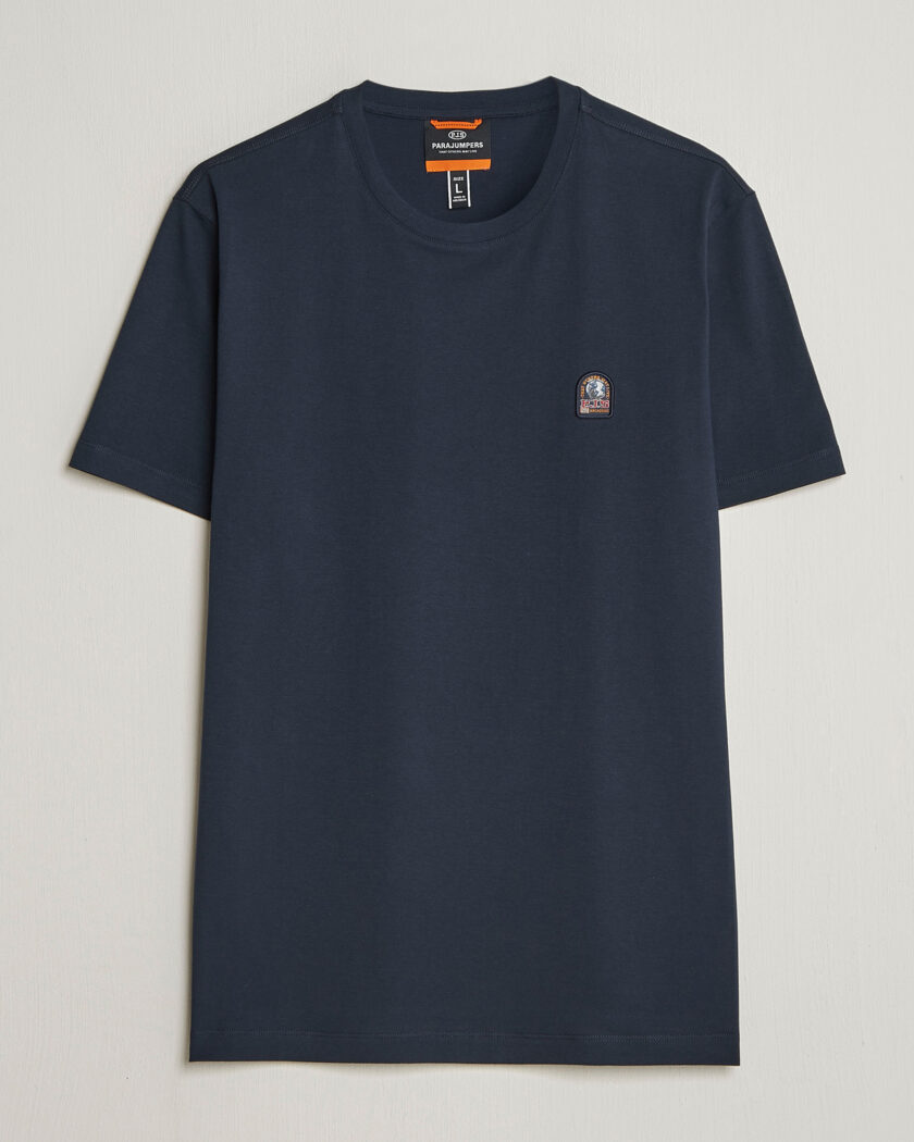 Parajumpers Patch Crew Neck T-Shirt Navy – Azul