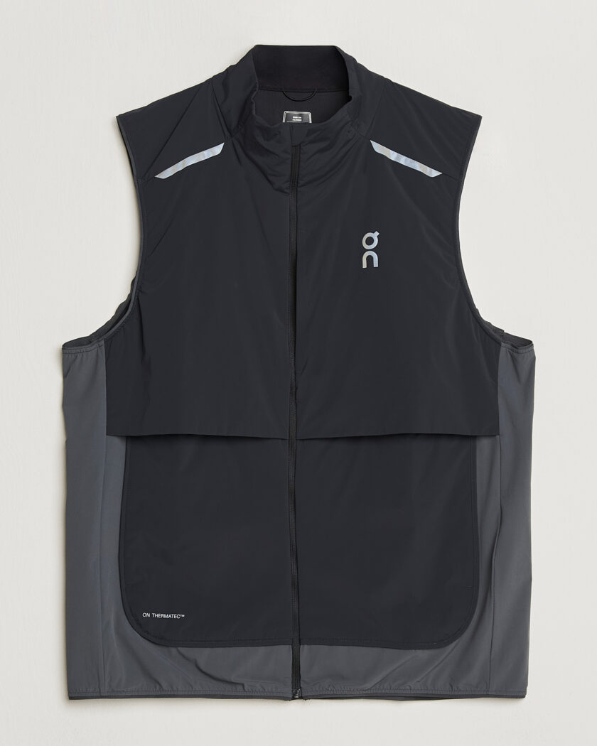 On Weather Vest Black/Eclipse – Negro