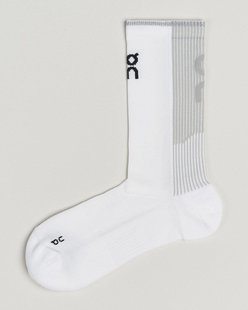 On Performance Run Sock High White – Blanco