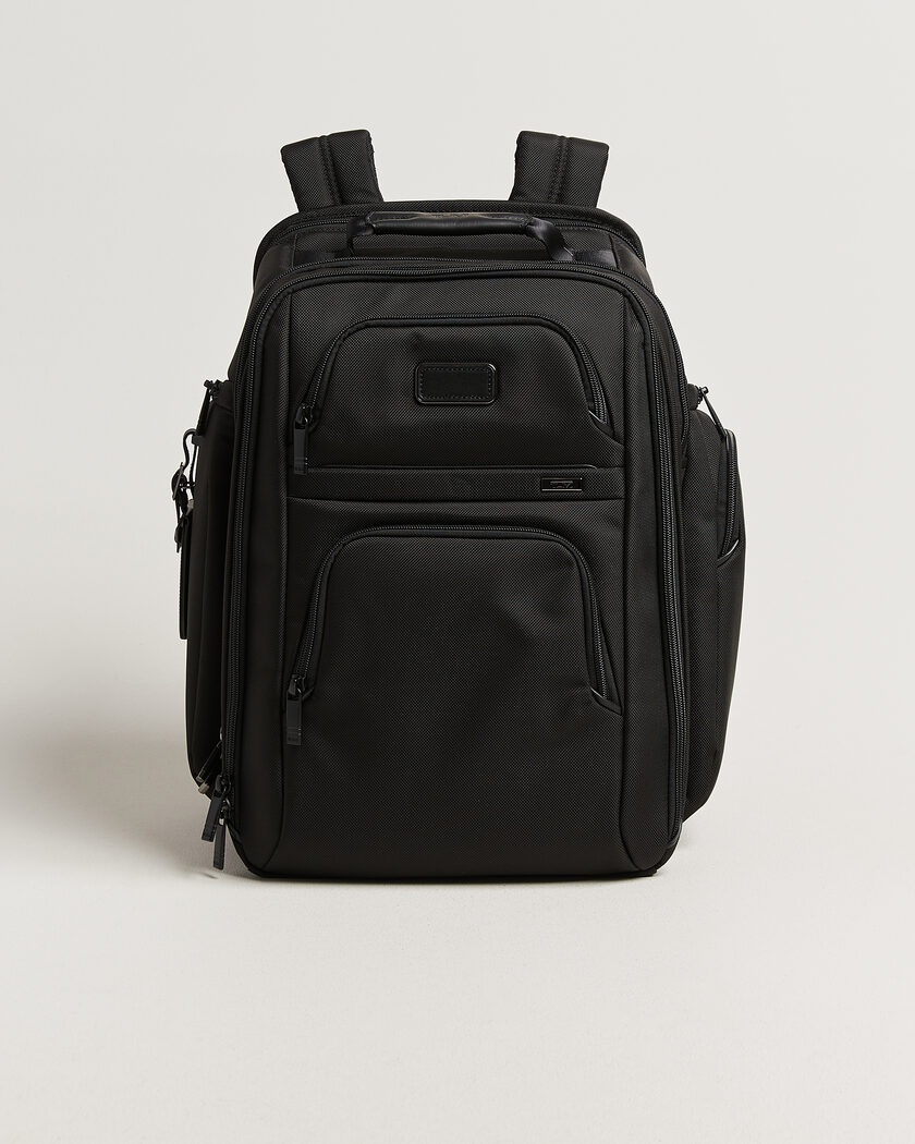 TUMI Alpha 4 Packing Backpack Black – Negro