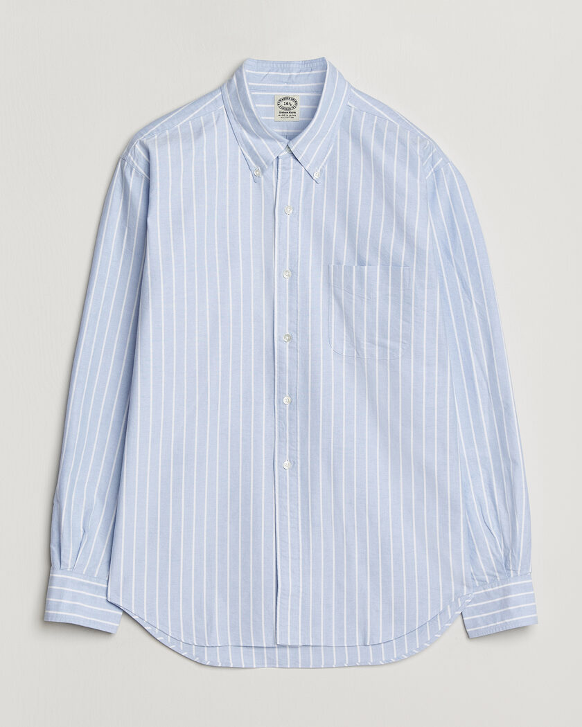 Kamakura Shirts Vintage Ivy Oxford BD Shirt Blue Blazer Stripe – Azul