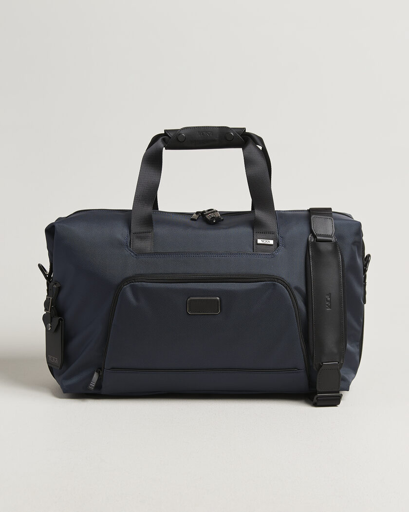 TUMI Alpha 4 Double Expansion Duffle Bag Navy – Azul