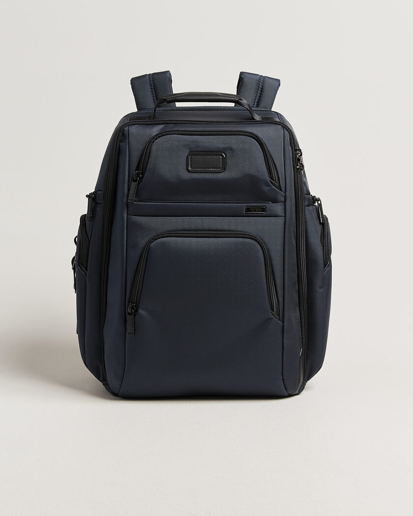 TUMI Alpha 4 Brief Backpack Navy – Azul