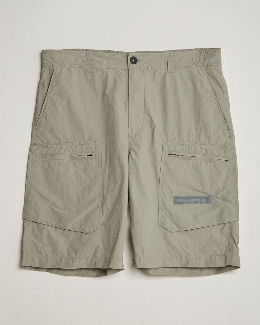 Parajumpers Lex Smash Peached Nylon Shorts Nowhere – Verde