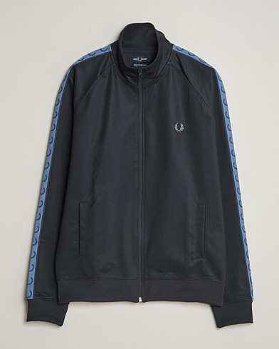 Fred Perry Taped Track Jacket Navy – Azul