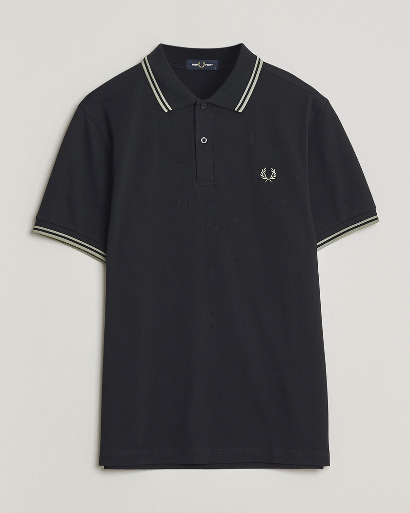 Fred Perry Twin Tipped Polo Shirt Navy – Azul