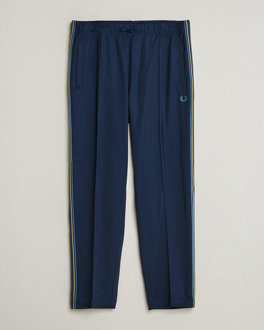 Fred Perry Tramline Taped Track Pants Tennis Blue – Azul