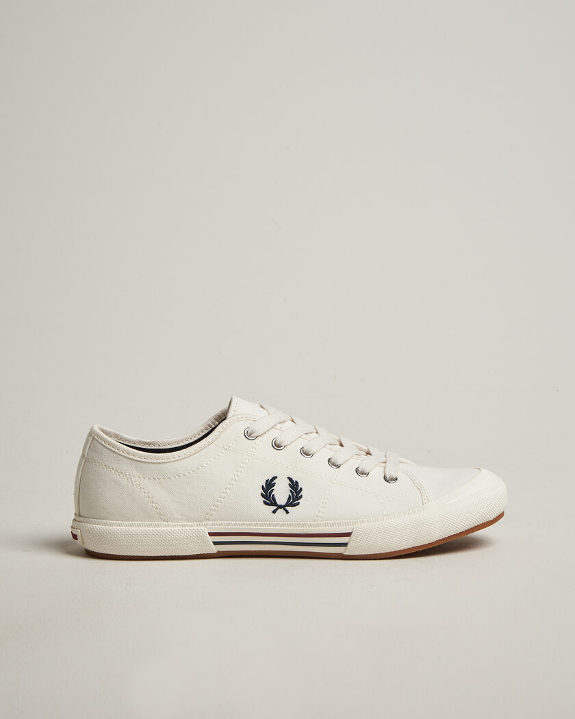Fred Perry B708 Vintage Tennis Sneaker Snow White – Blanco