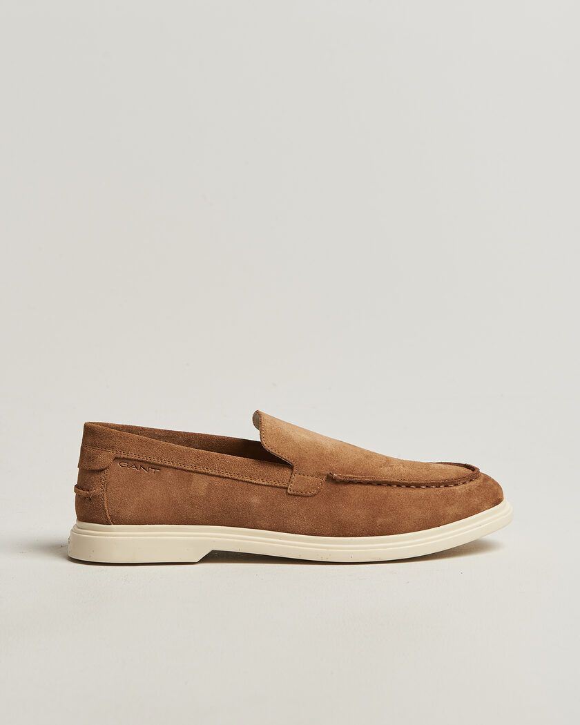 GANT Boery Suede Loafer Warm Sand – Beige