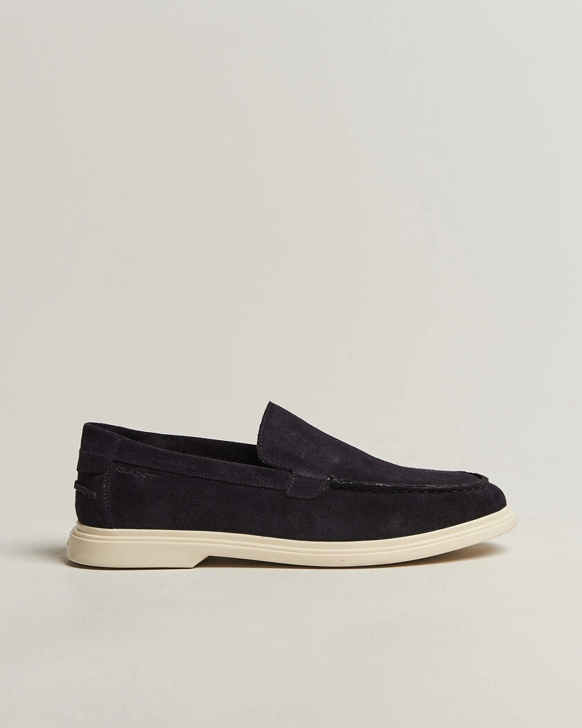 GANT Boery Suede Loafer Marine – Azul