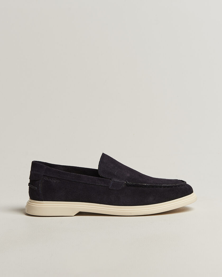 Gant Boery Suede Loafer Marine – Azul