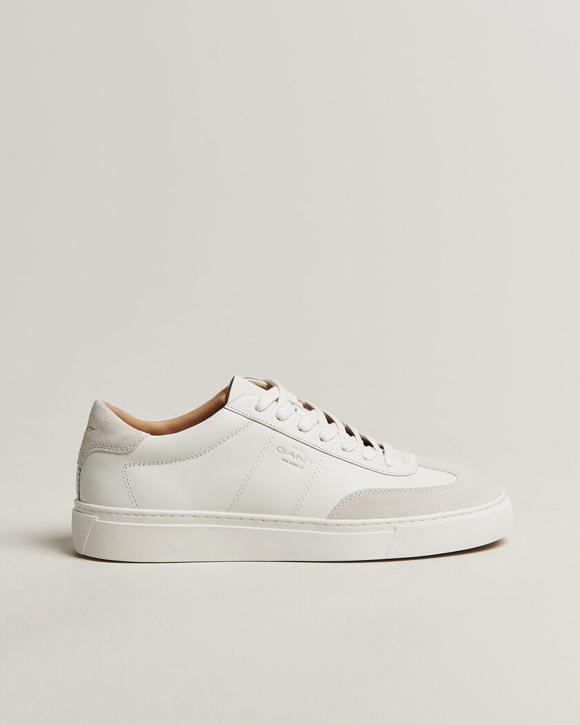 GANT Mc Julien Leather/Suede Sneaker White – Blanco
