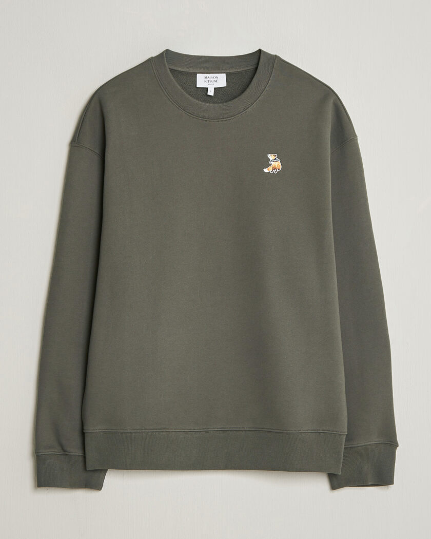 Maison Kitsuné Dreaming Fox Sweatshirt Beluga – Marrón