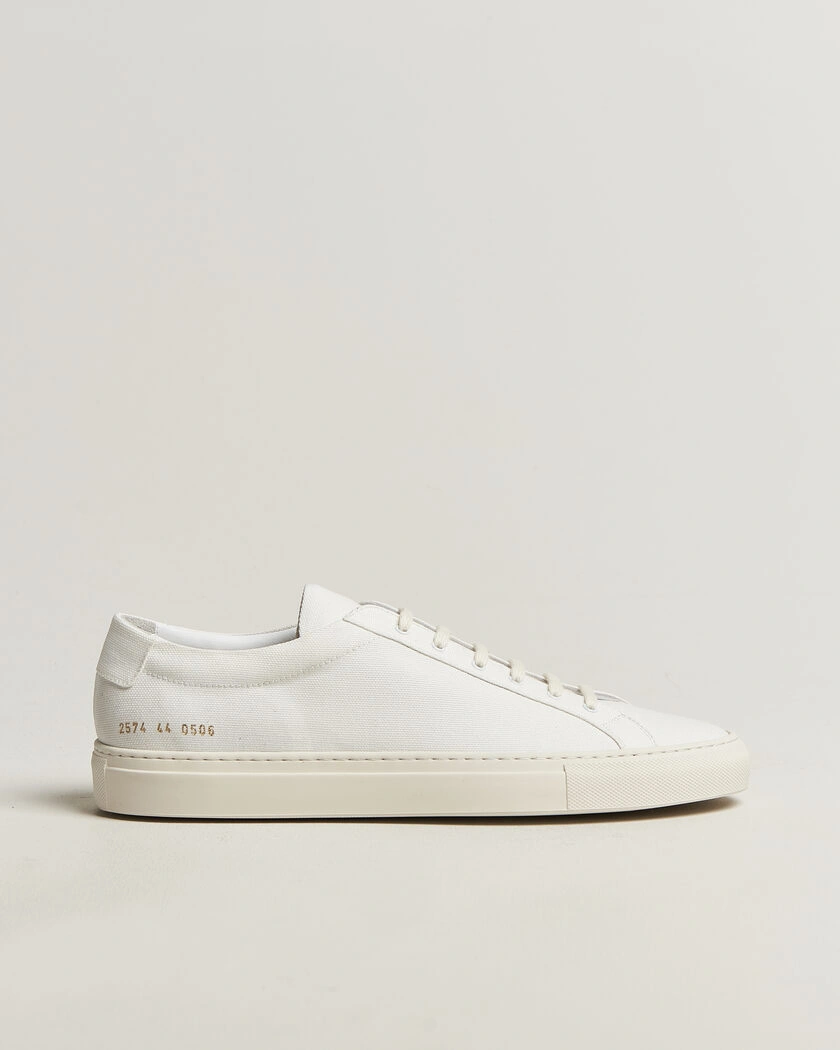 Common Projects Original Achilles Canvas Sneaker White – Blanco