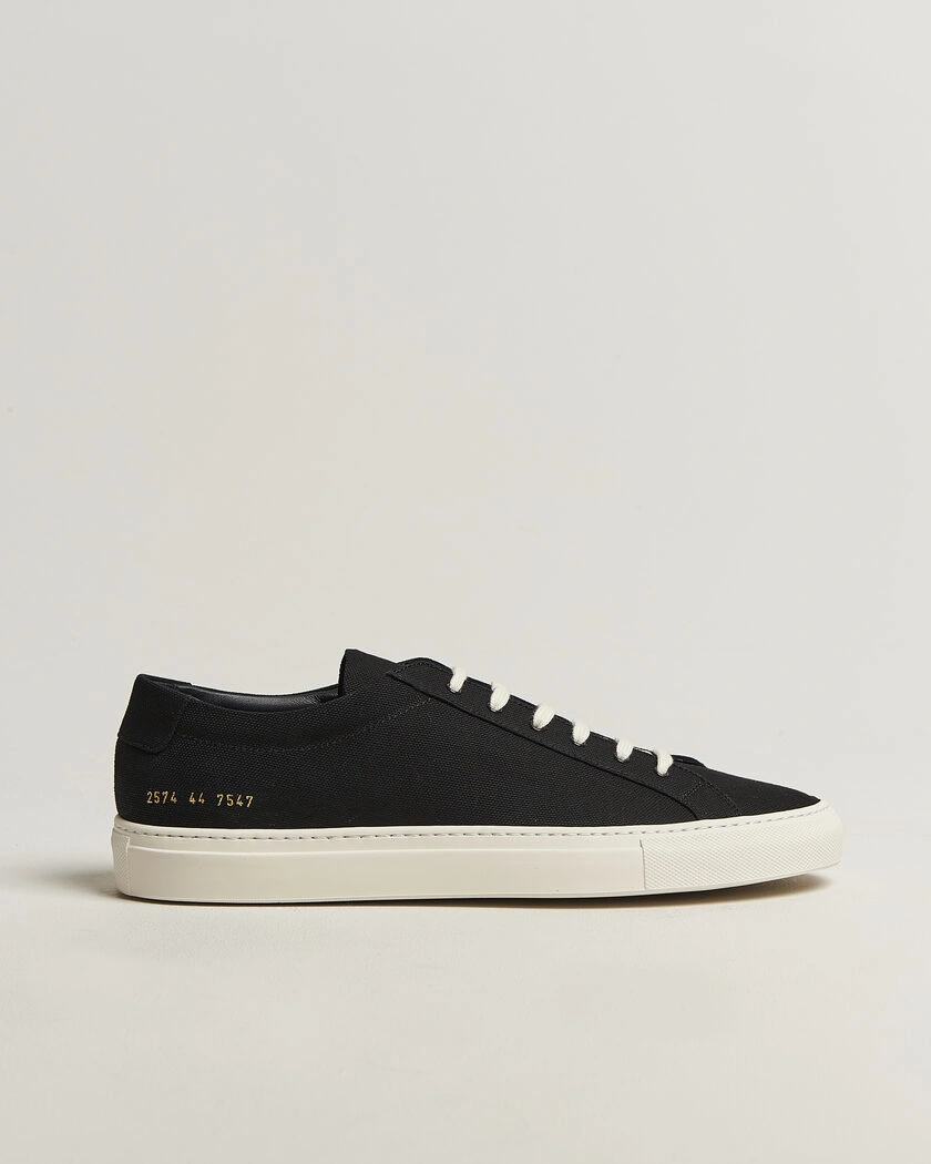 Common Projects Original Achilles Canvas Sneaker Black – Negro