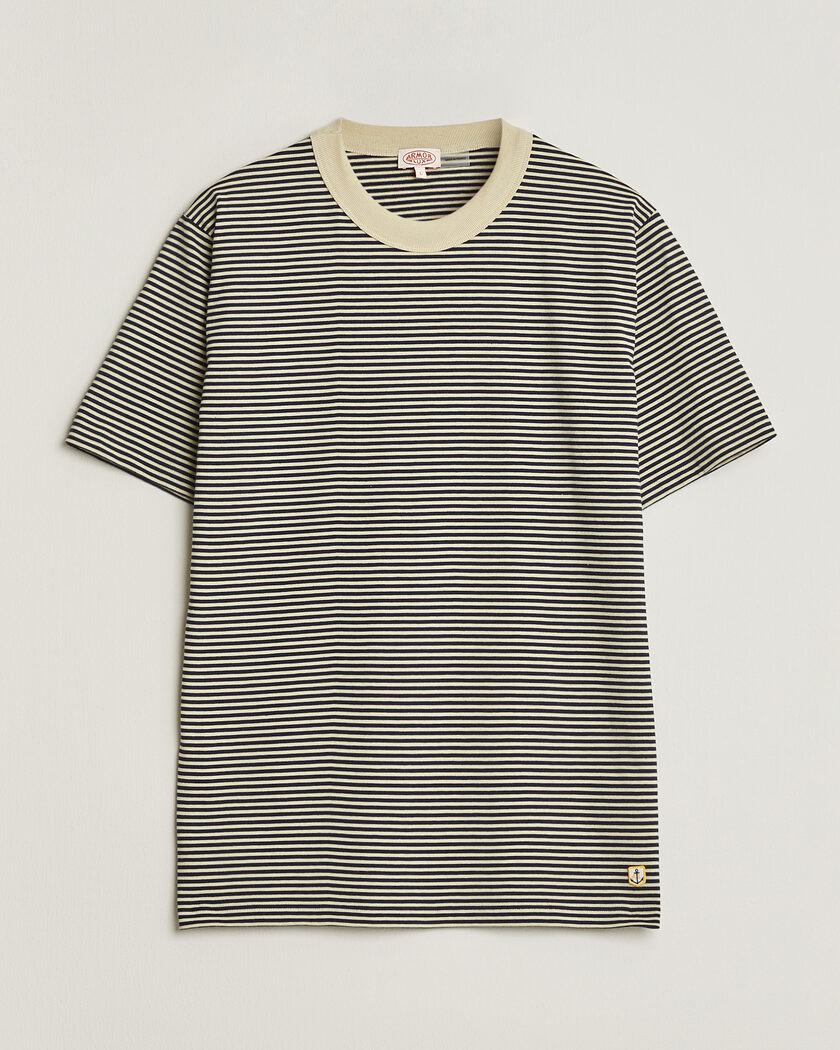 Armor-lux Callac Héritage Stripe T-Shirt Gravel/Marine Deep – Multicolor