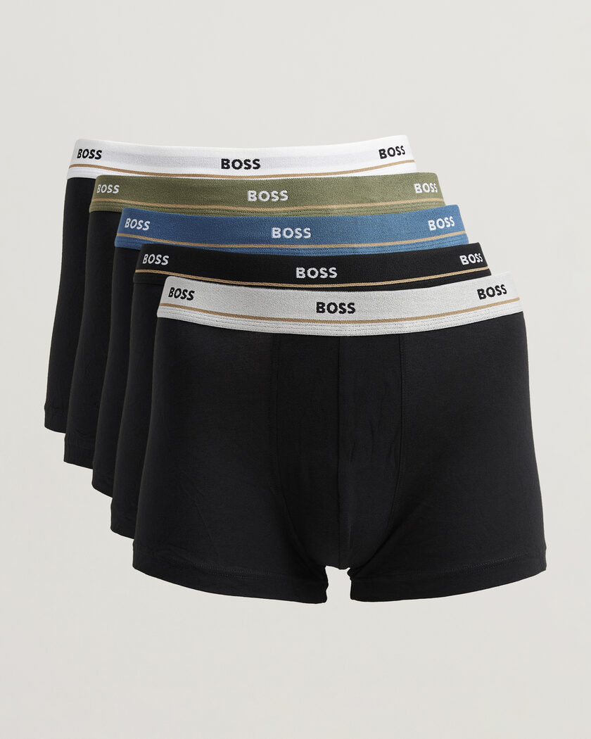 BOSS BLACK 5-Pack Trunk Black – Negro