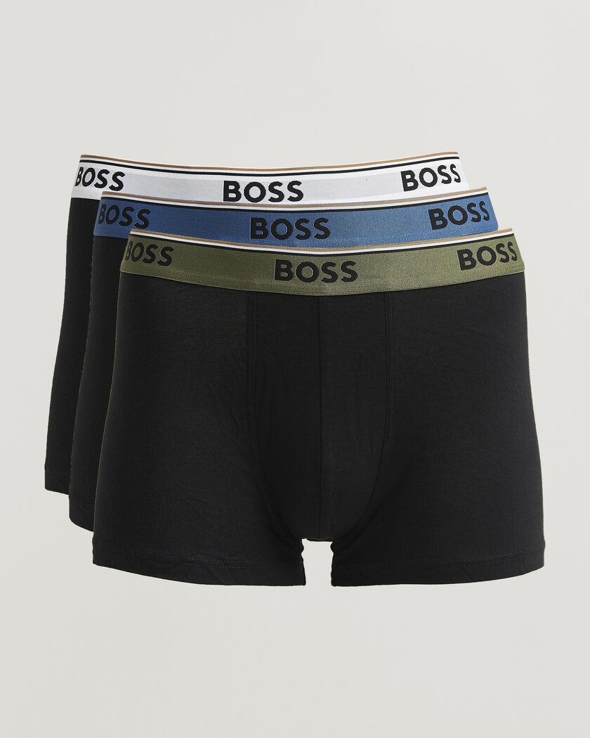 BOSS BLACK 3-Pack Trunk Black – Negro