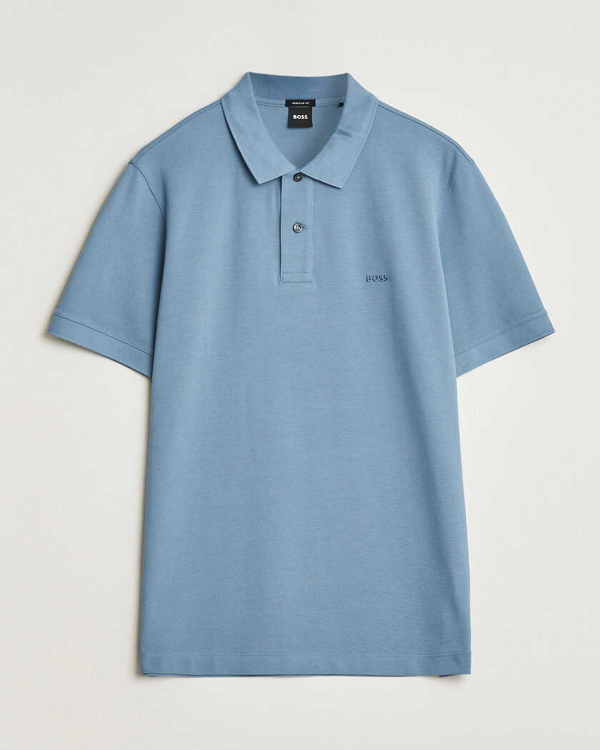 BOSS BLACK Pallas Polo Light Blue – Azul