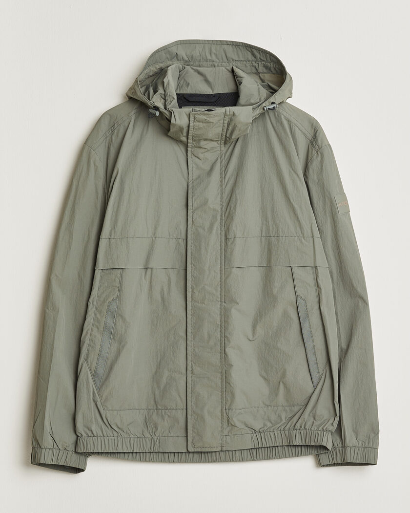 BOSS ORANGE Oberle Hooded Jacket Green – Verde