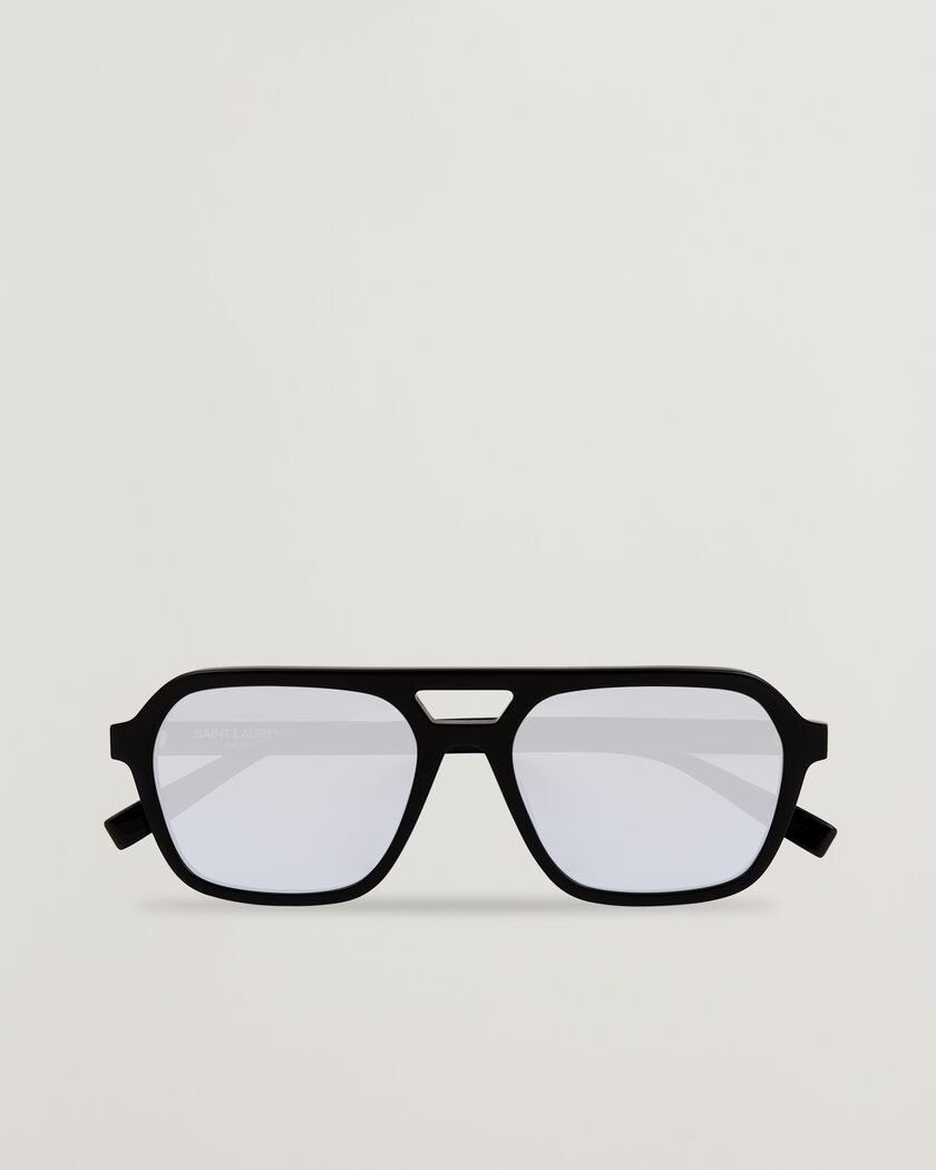 Saint Laurent SL 905 Sunglasses Black/Blue – Negro