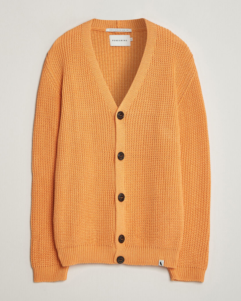 Peregrine River Cotton Cardigan Apricot – Naranja