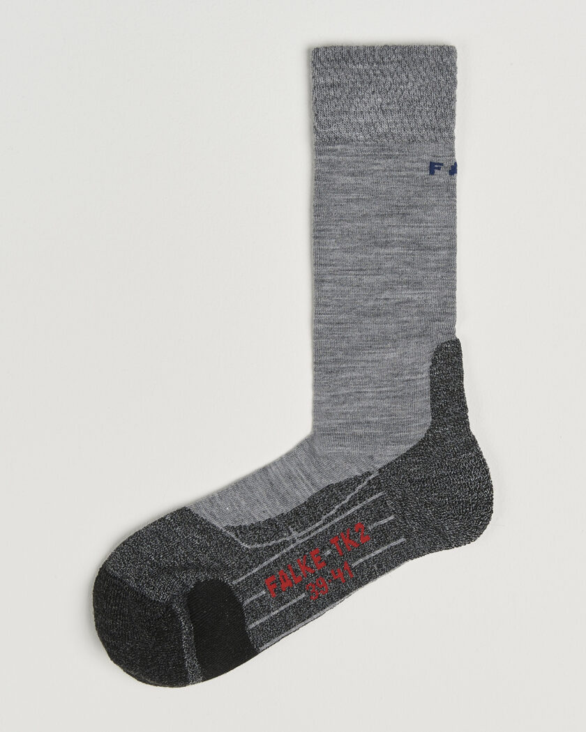 Falke Sport TK2 Explore Melange Trekking Socks Grey Mel – Gris