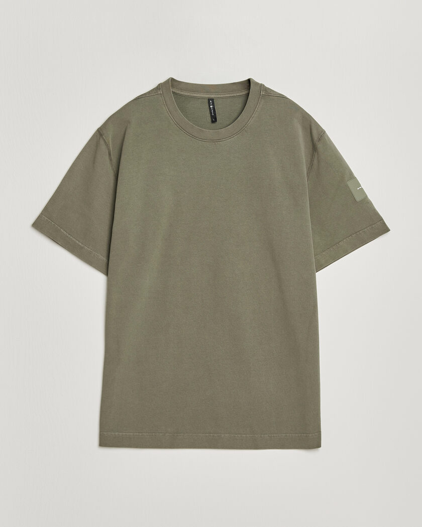 Sail Racing Wind Pigment Dyed T-Shirt Mud Green – Verde