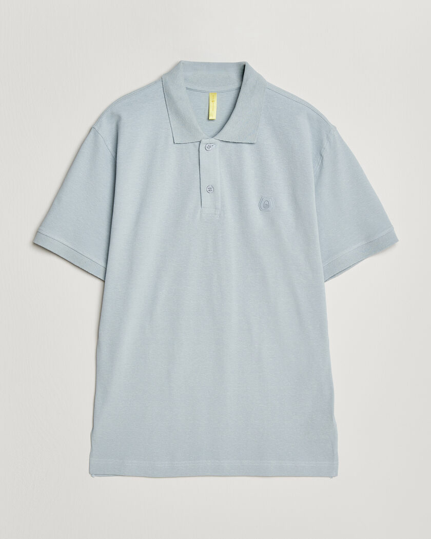 Sail Racing Tornado Cotton/Linen Pique Polo Ice Melt – Azul