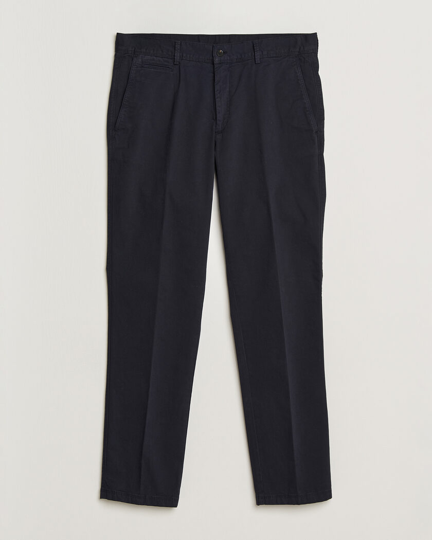 Oscar Jacobson Danik Cotton Trousers Navy – Azul