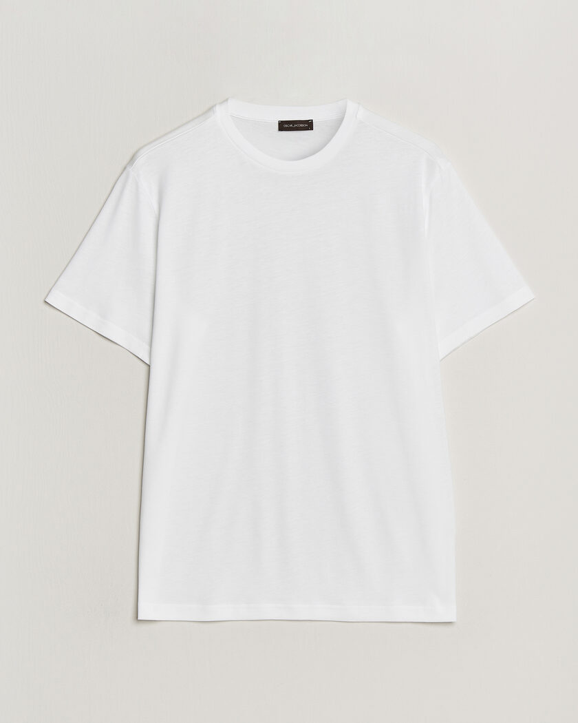 Oscar Jacobson Kim Lyocel/Cotton T-Shirt White – Blanco
