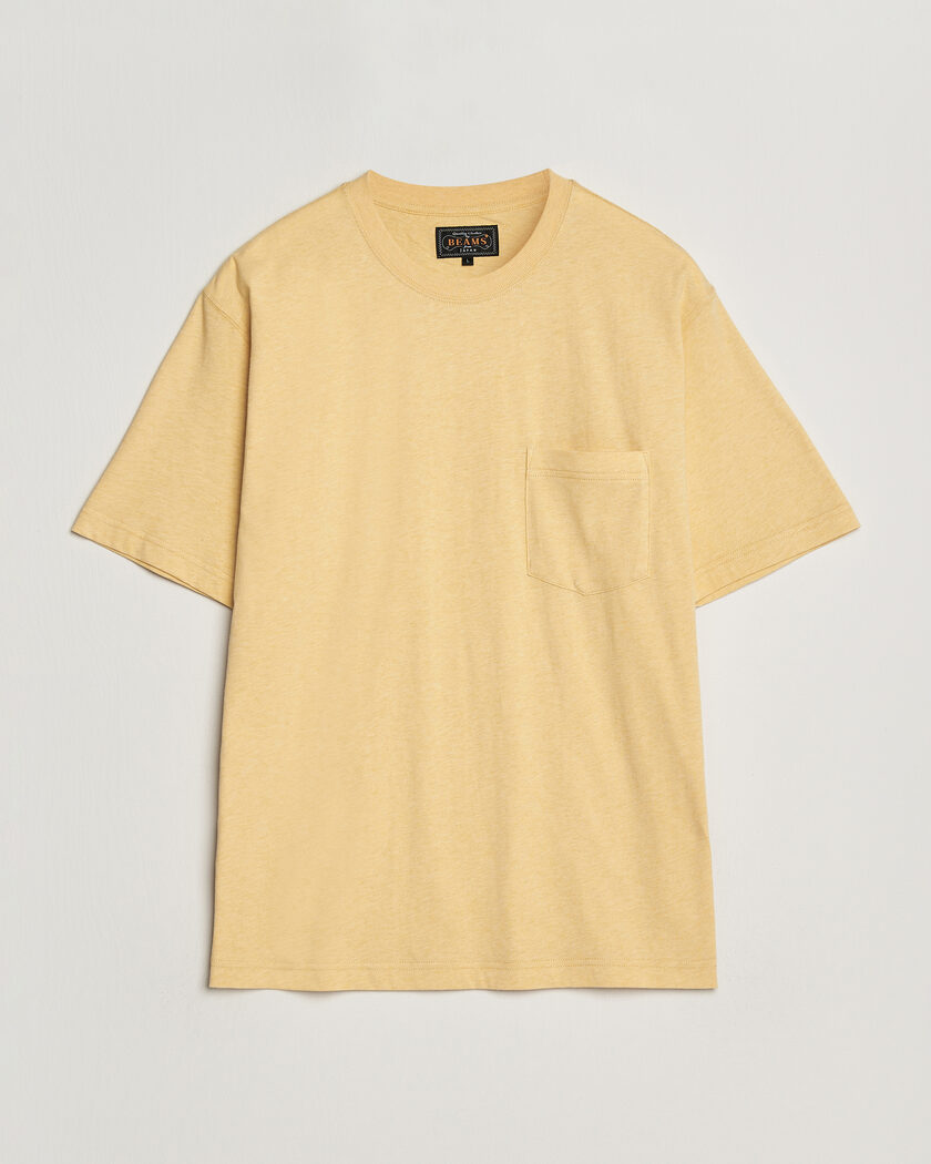 BEAMS PLUS Pocket Tee Yellow – Amarillo