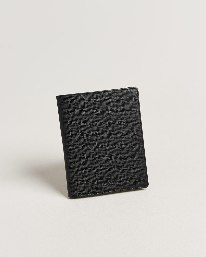 Loake Shoemakers Savoy Grain Leather Notebook Black – Azul