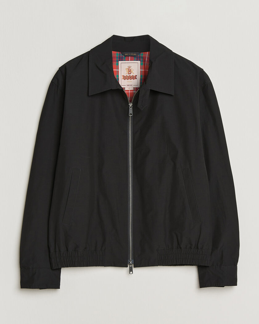 Baracuta G18 Original Cloth Jacket Black – Negro