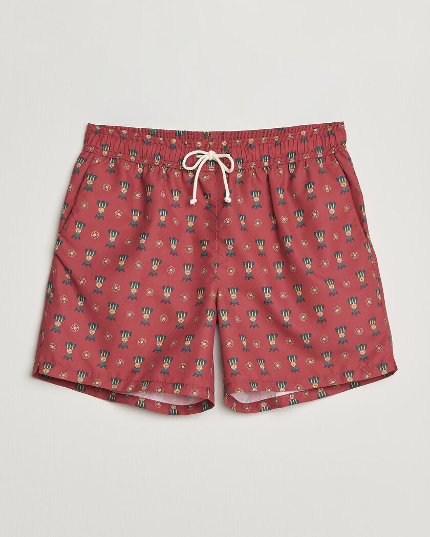 Ripa Ripa Printed Swimshorts Red – Rojo