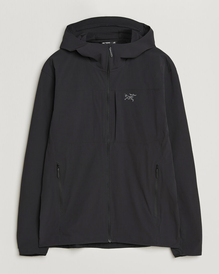 Arc'teryx Gamma Lightweight Softshell Hooded Jacket Black – Negro