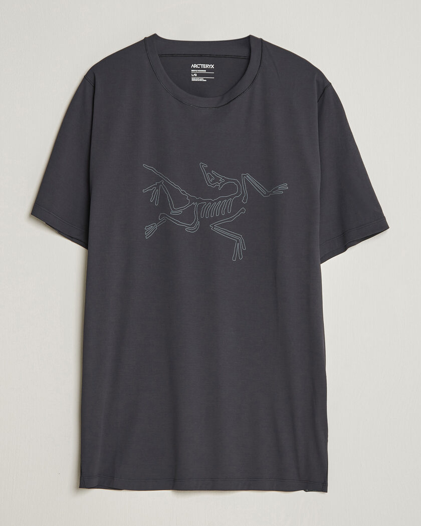 Arc'teryx Cormac Bird Logo Crew Neck T-Shirt Black – Negro